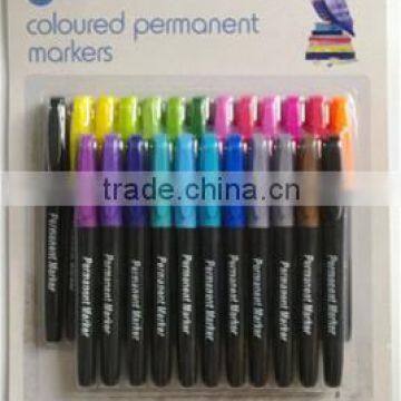 2014 new item 24 color indelible ink of permanent marker