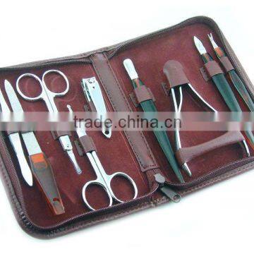 Manicure Set Nickel Plated Implements