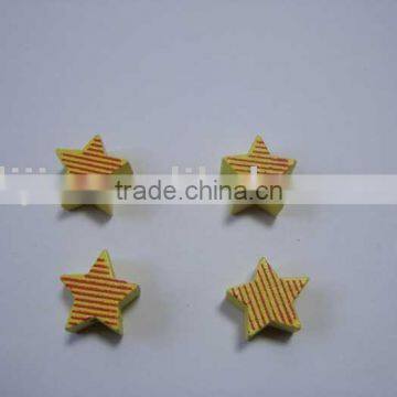 wooden star token