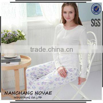 Fashion Design Cotton Ladies Pyjamas