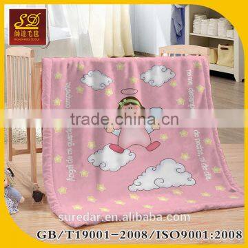 Custom Kids Flannel fleece Swaddle Baby Blanket