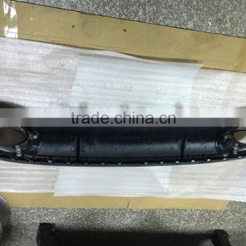 For 2013 Audi A7 Rear lip Diffuser with exhaust pipe