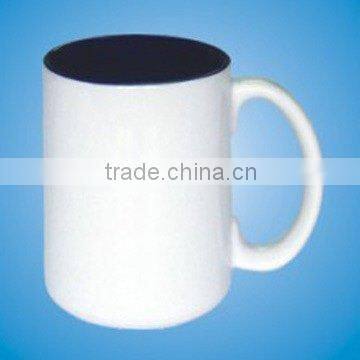 15oz Two-Tone Mug-Black/Sublimation Mug/Ceramic Mug/Coated Mug/Photo Mug