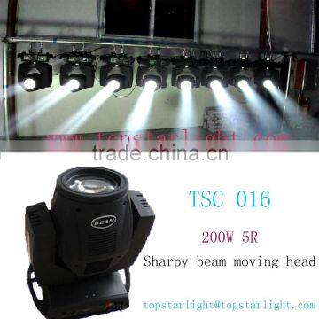 (300pcs stock big promotion)china disco light beam 200 moving head Stage Lights