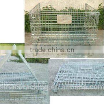 Europe WarehouseFoldable Storage Steel Material Handling Cage photo-3