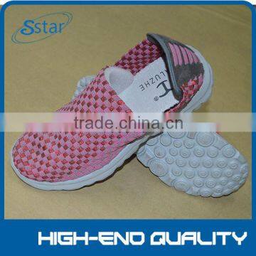 new model women casual shoe use hand woven shoescheap and fine pure hand woven shoes