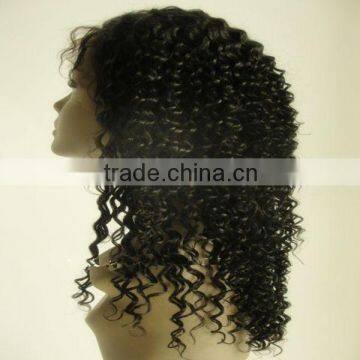 China manufacturer human hair wig advertisement virgin remy hair full lace wig