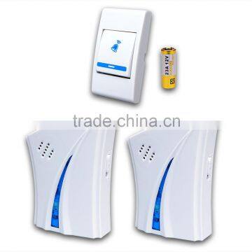 Wireless Door Bell 80m Home 2 Receivers Remote Control Chime 36 Tunes Doorbell photo-6