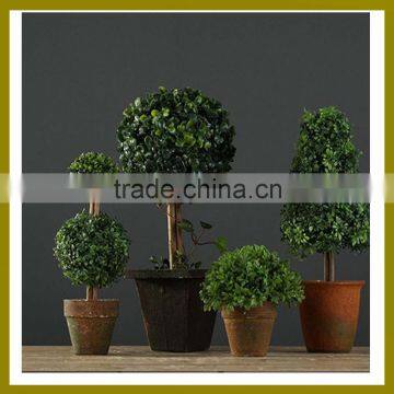 2016 New Design Artificial Tropical Flower pot ,ceramic Aritifical Flower pot For home Decoration