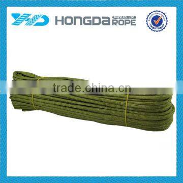 Olive green parachute cord, polyester cord