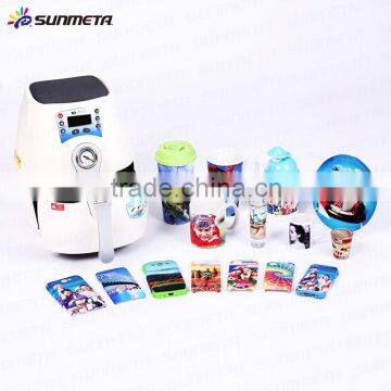 Sunmeta hot sale mug phone case 3D mini sublimation heat press vacuum machine