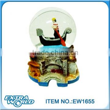 Italy Venice polyresin water globe souvenirs