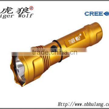 3W aluminium led rechargeable flashlight torch lgith