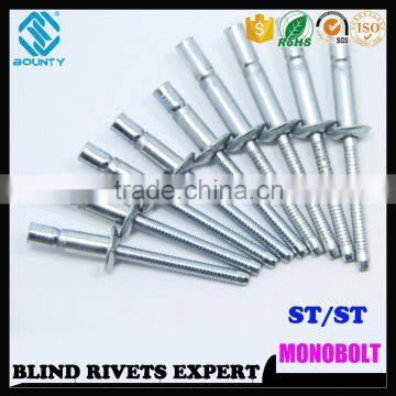 WATER TIGHT STRUCTURE MONOBOLT RIVETS