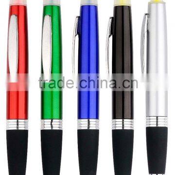 3 in 1 Plastic Stylus Pen With Highlighter photo-6