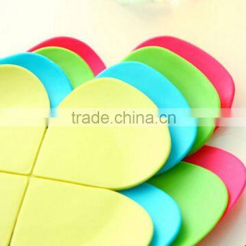 Eco-friendly Custom Silicone Tea Cup Coaster