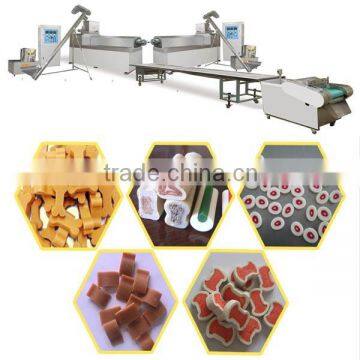 Single screw extruder Automatic Dog treats machine