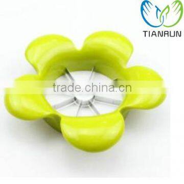 beautiful flower shape apple slicer cutter and corner