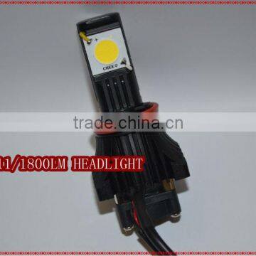 New design and new product H11/1800lm led car headlight