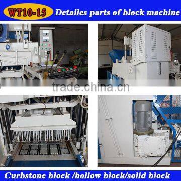 2015 Hot Sale WT10-15 Low Invest Business Used Egg Laying Automatic Concrete Block Making Machine Price in India photo-4
