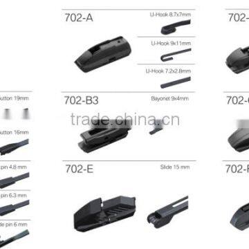 JM-702 Multi-fit Aero Type Flat Wipe Blade for Car photo-3