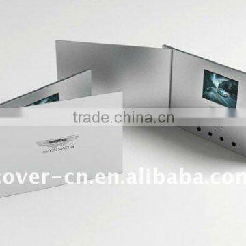 3.5''TFT video recorder greeting card for promotion gifts
