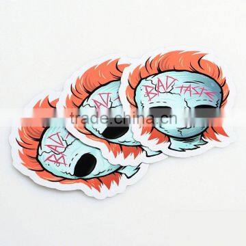 Glossy Lamination PVC Material food label peelable custom stickers stand and Waterproof Feature roll sticker ---DH20634