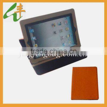 2014 orange pu leather 13 inch tablet pc case