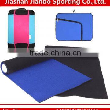 Colorfull neoprene fabric and black or white neoprene rubber sheets