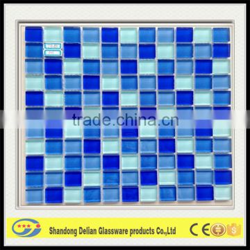 8MM thickness crystal glass mosaics