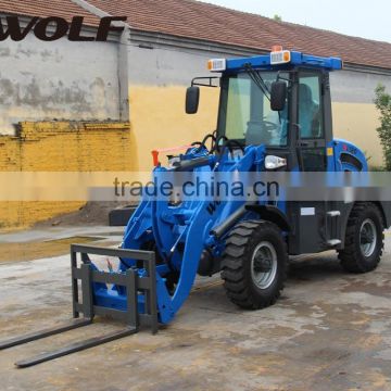 CE approved farming machine zl12 mini wheel loader for sale in France