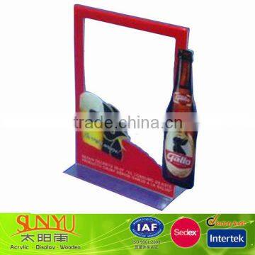 Export Lucite Restaurant Menu Holder Acrylic Beer Menu Holder With Logo Manufacturer