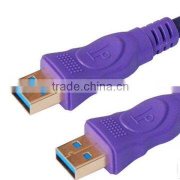 double usb3.0 data cable for lumix male to male for mobile