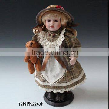 Hot home decoration dolls china wholesale ceramic made in china ceramic umbrella stand home decor