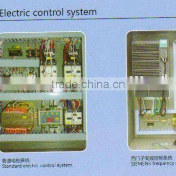 Electric control system for passenger hoists