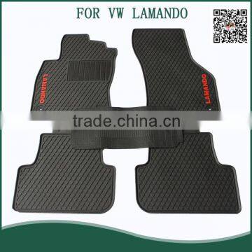 Full Set Type Custom Rubber Floor Mats / Floor Liners For VW LAMANDO