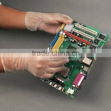 9" Disposable PVC Gloves for Cell Phone Display photo-2