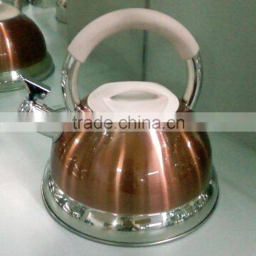 stainless steel non-electric enamel tea kettle/jam cooking kettle for gas