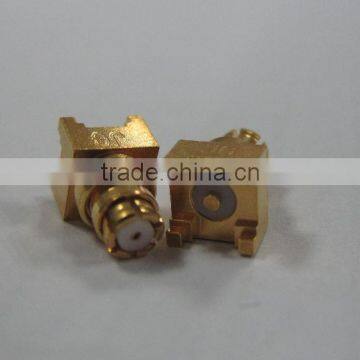 SMP female PCB rf connector