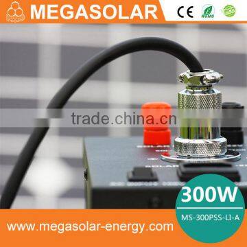 2016 Top 300w Portable Camping Energy Source Solar Generator With Build in Battery