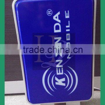 outdoor use double side vaccum form advertising light box