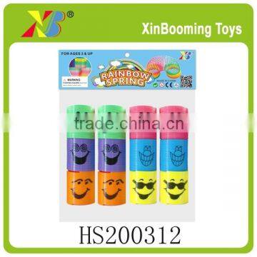 Promotion item rainbow spring toys for wholesale