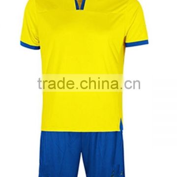 2015 Soccer jersey Made in China made by cotton with printing quick dry moisture transfer