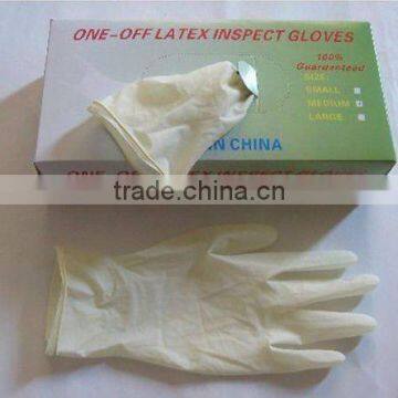 OEM latex examination gloves