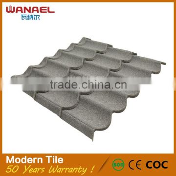 Wannel No Fading Heat Insulation Steel Roof Tile