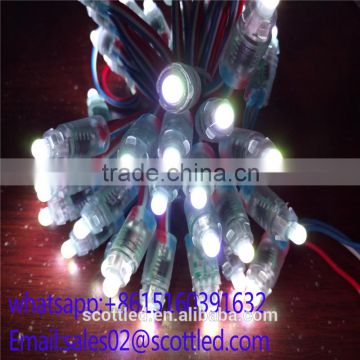 promotion!!! 9mm 5V ws2811 Digital RGB LED Pixels light,WS2811 IC,50pcs a string