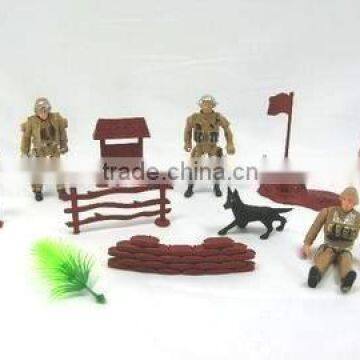 Plastic military set