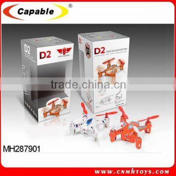 Hot new products for 2015 2.4G R/C mini quacopter fit with light and usb