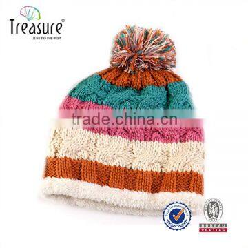 Cheap Beanie hat with warm and fashion made in wool Acrylic in Adult Size