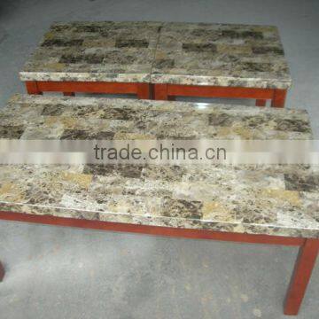 Shadow box coffee table,Faux Marble Coffee Tables